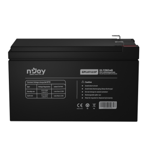 APC (NJOY) GPL07122F Akkumulátor 12V, 22.72W, gondozásmentes T2/F2