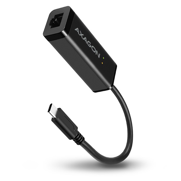AXAGON ADE-SRC USB-C 3.1 GIGABIT ETHERNET (Nagy sebességű USB-C 3.1 Gigabit Ethernet 10/100/1000Mbit adapter)