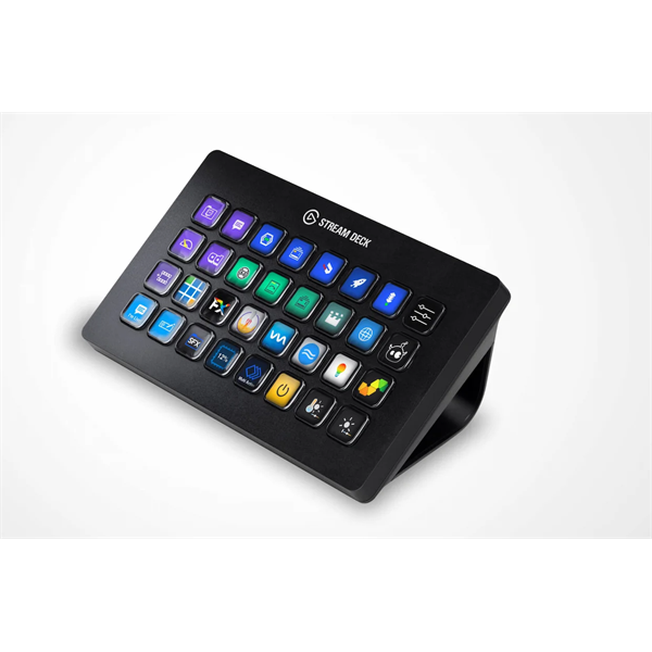 CORSAIR ELGATO STREAM DECK XL, 32 Testreszabható LCD Billentyű, fekete