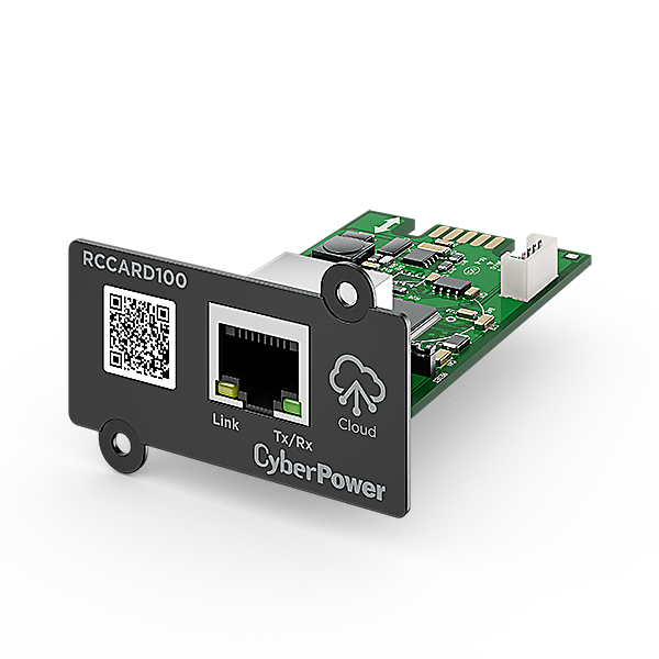 CYBERPOWER RCCARD100 RJ45 management kártya, 5 év Cloud szolgáltatással