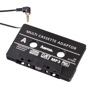 HAMA 17524, CD ADAPTER KAZETTA AUTORÁDIÓHOZ, FEKETE