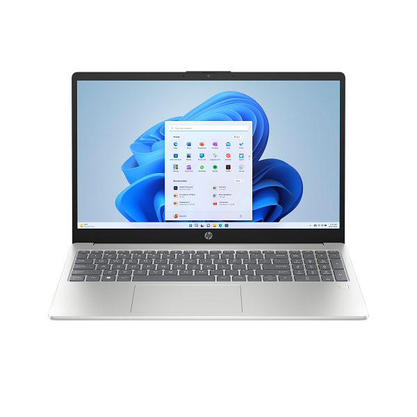 HP 15-fd1000nh 15.6" FHD AG IPS, Core Ultra5-125H 1.2GHz, 16GB, 512GB SSD, Win 11, ezüst