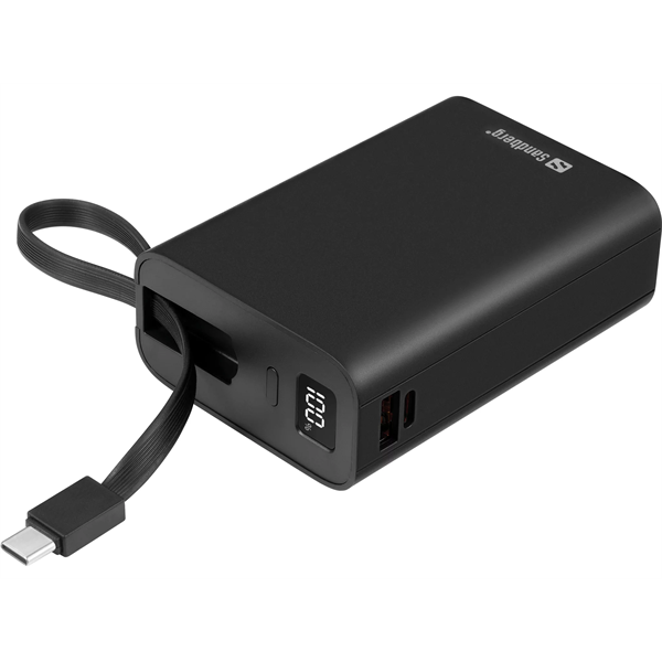 SANDBERG Hordozható akkumulátor, Connect 20000 PD20W powerbank