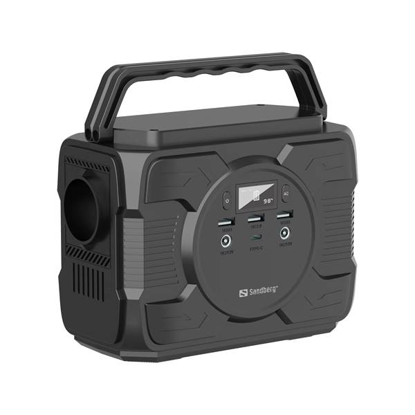 SANDBERG Hordozható akkumulátor, Power Station 200 AC