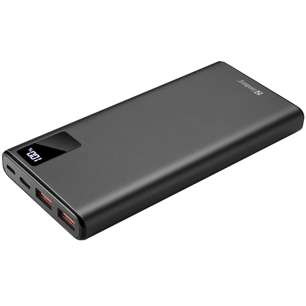 SANDBERG Hordozható akkumulátor, Powerbank USB-C PD 20W 10000