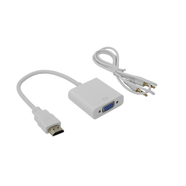 SBOX Adapter, ADAPTER HDMI Male -> VGA Female + Audio