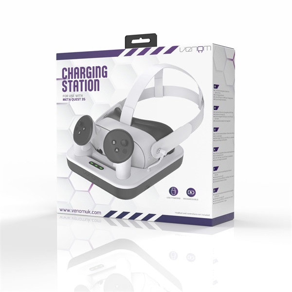 VENOM Meta Quest 3S Kiegészítő Töltőállomás, dokkoló, VS4213