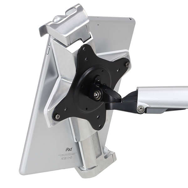 LOCKABLE TABLET MOUNT 13IN F/TABLET 7.9-13IN 2.3KG SILVER