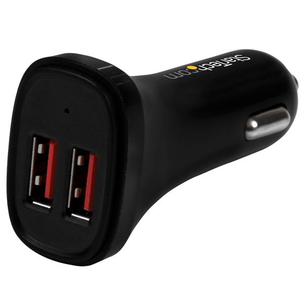 2X USB CAR CHARGER 24W / 4.8A CHARGE TWO TABLETS AT ONCE