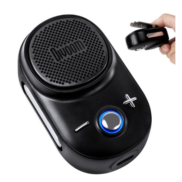 DIVOOM Hangszóró, csíptethető, Bluetooth, ITOUR-S, fekete
