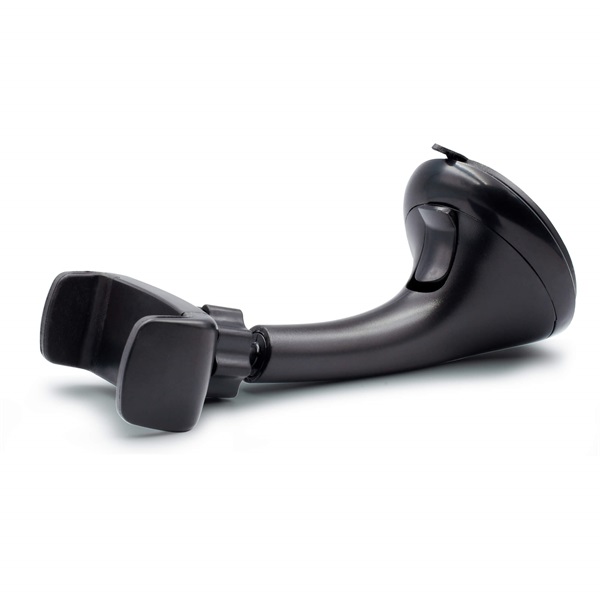 HADRON Autós Mobiltelefon Tartó 3,5"-7"-es készülékekhez, szélvédőre, fekete