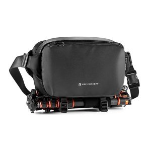 K&F Concept Alpha Sling 10L, fotós oldaltáska, fekete