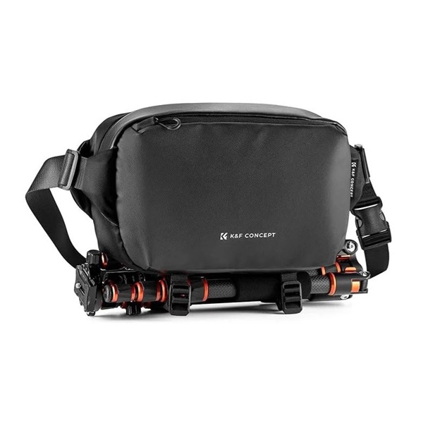 K&F Concept Alpha Sling 10L, fotós oldaltáska, fekete
