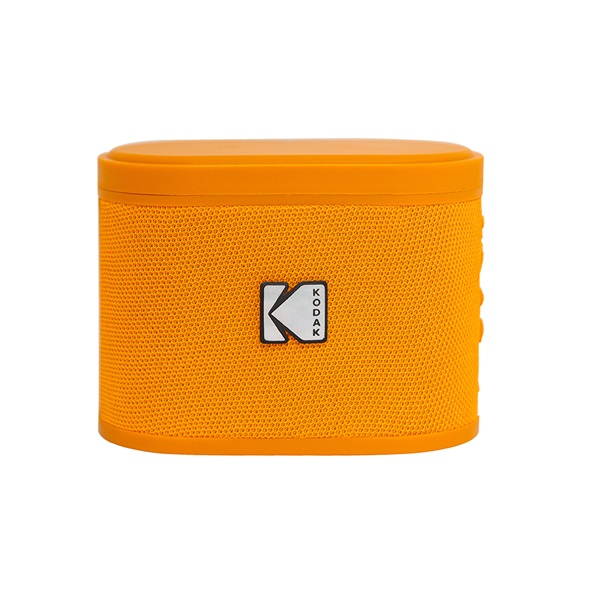 KODAK Soundbrix hordozható hangfal, összekapcsolható, moduláris, narancs