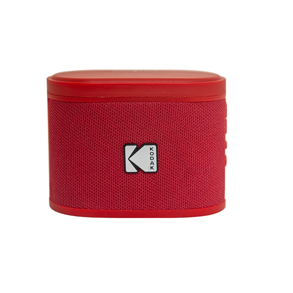KODAK Soundbrix hordozható hangfal, összekapcsolható, moduláris, piros