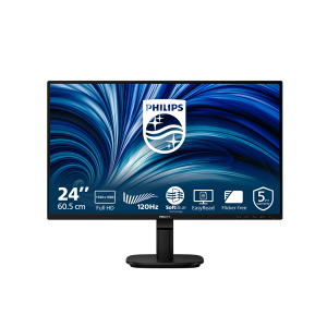 Philips IPS monitor 24" 24B2N2200, 1920x1080, 16:9, 300cd/m2, 4ms, VGA/DisplayPort/HDMI, 120 Hz, hangszóró