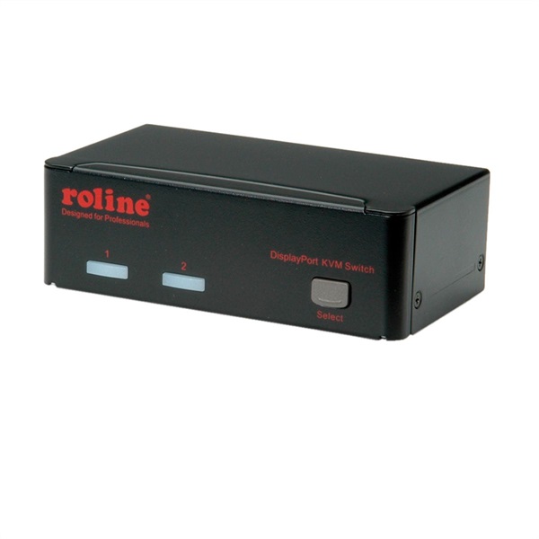 ROLINE KVM Switch, Displayport, USB Hub