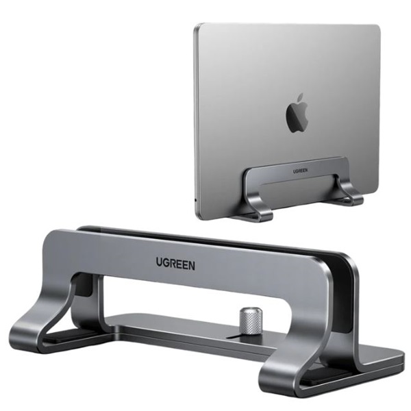 UGREEN Laptop állvány, vertikális, állítható, laptop stand, szürke