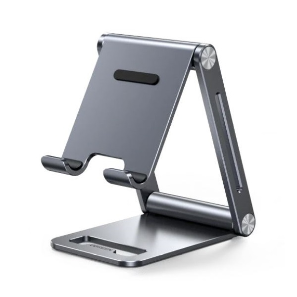 UGREEN Telefon állvány, állítható, összecsukható, Aluminium, szürke