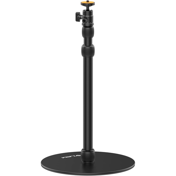 ULANZI Vijim LS9 asztali állvány, lapos talppal, gömbfejjel, 24-88cm magasság