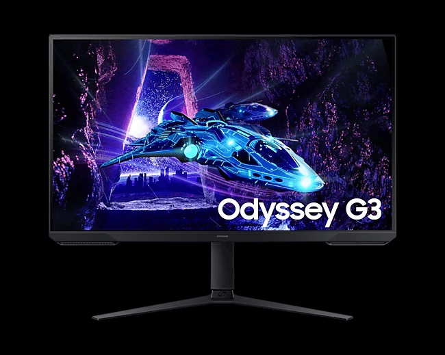 SAMSUNG Gaming 180Hz VA monitor 32" Odyssey G3, 1920x1080, 16:9, 250cd/m2, 1ms, HDMI/DisplayPort, Pivot