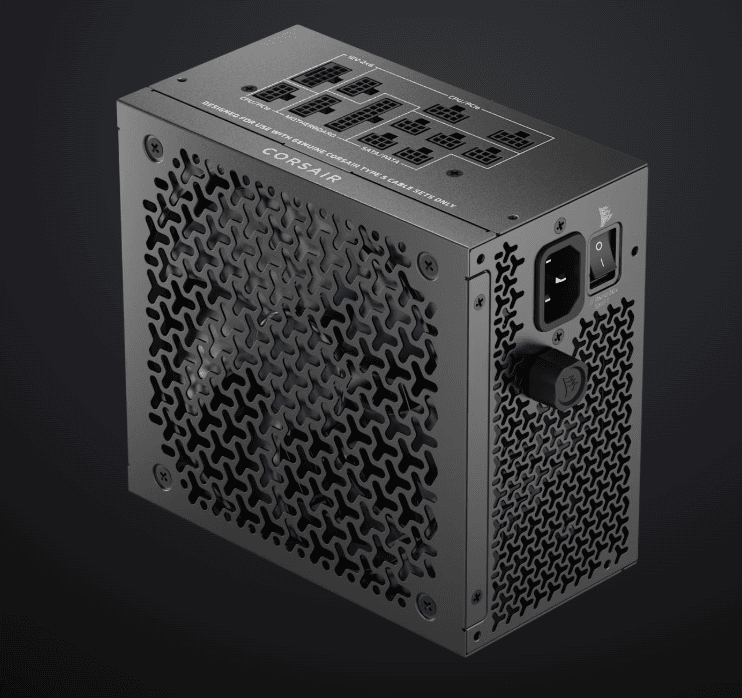 CORSAIR RM1000x Shift, 1000 Watt, ATX 3.1, PCIe 5.1, Shifted moduláris tápegység