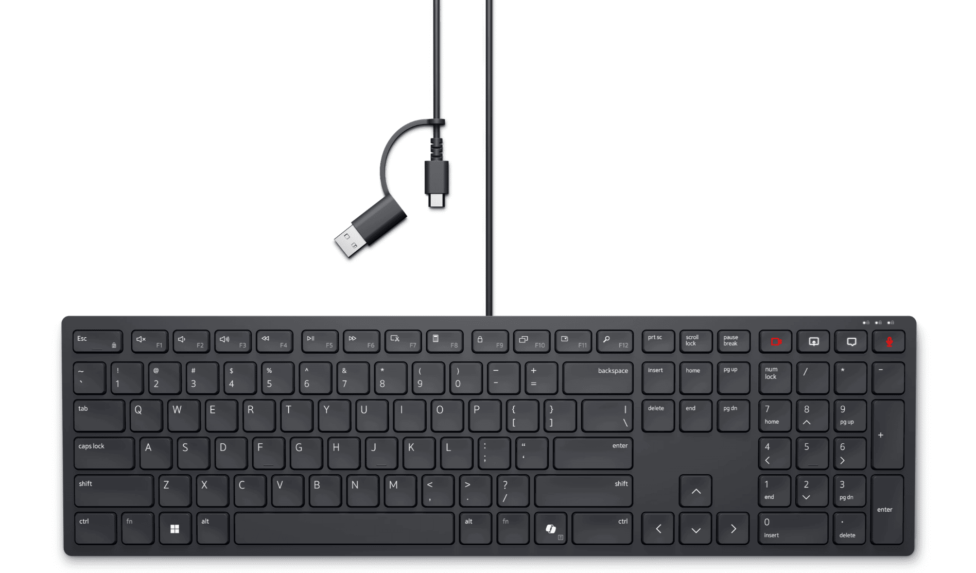 Dell Wired Collaboration Keyboard - KB525C - Hungarian (QWERTZ)