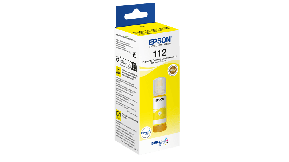 Epson EcoTank 112 tintatartály, sárga