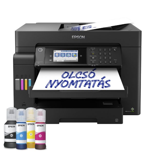Epson EcoTank L15150 színes tintasugaras MFP, A3+, DADF, fax, duplex, LAN, WiFi