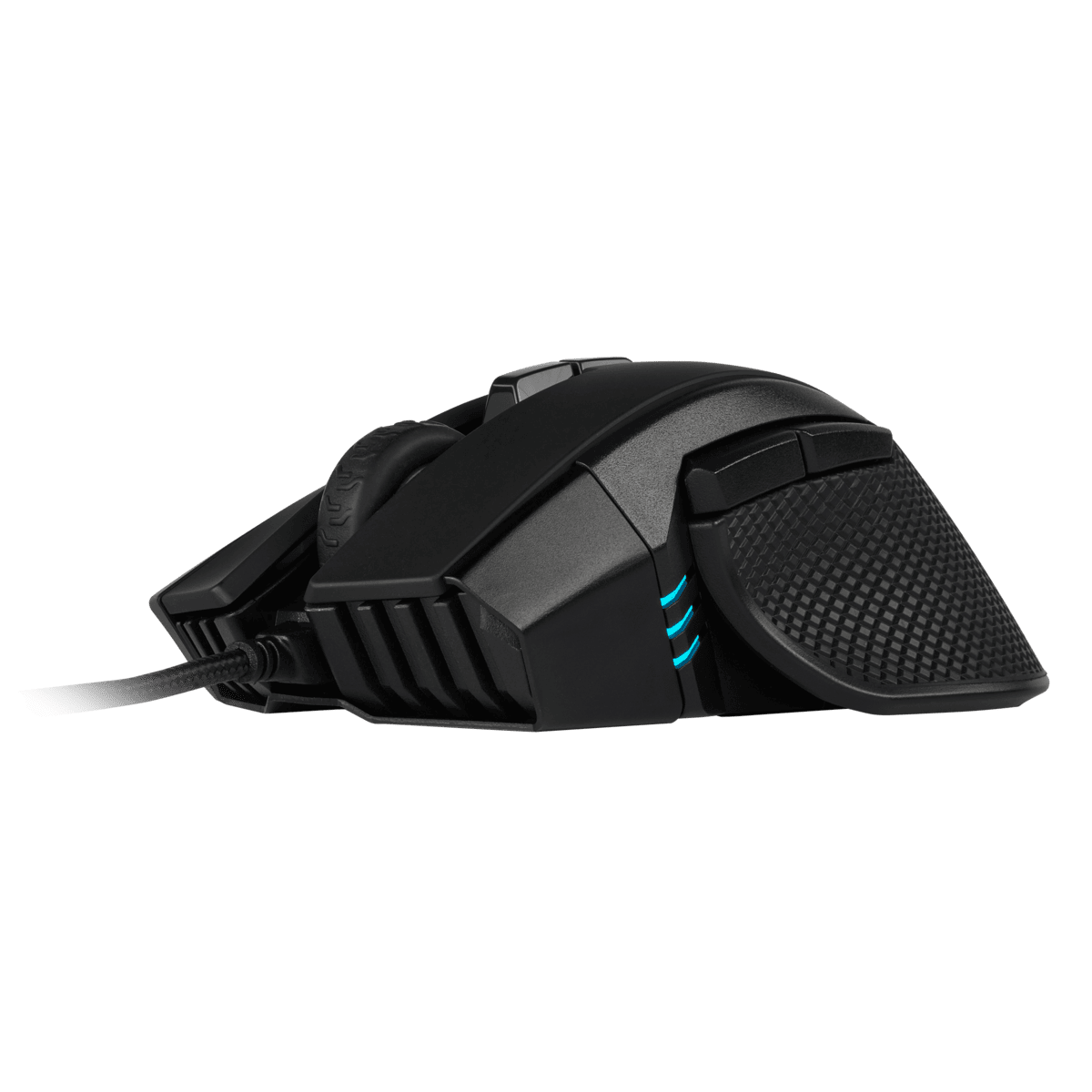 CORSAIR Vezetékes Egér Gaming, IRONCLAW RGB FPS/MOBA, 7 programozható gomb, RGB Világítás, 18000dpi, fekete