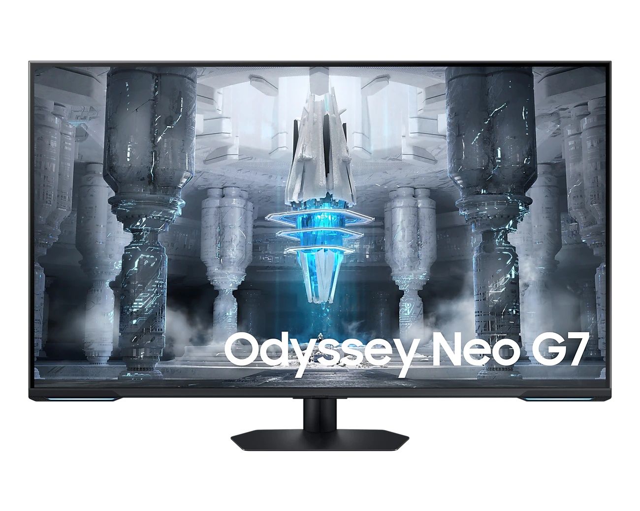 Samsung Odyssey Neo G7 G70NC 43" VA LED smart gaming monitor fekete-fehér 144Hz FreeSync Premium Pro