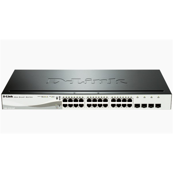 D-link 24 PoE 10/100/1000 Base-T port + 4 TP/SFP Combo Ports