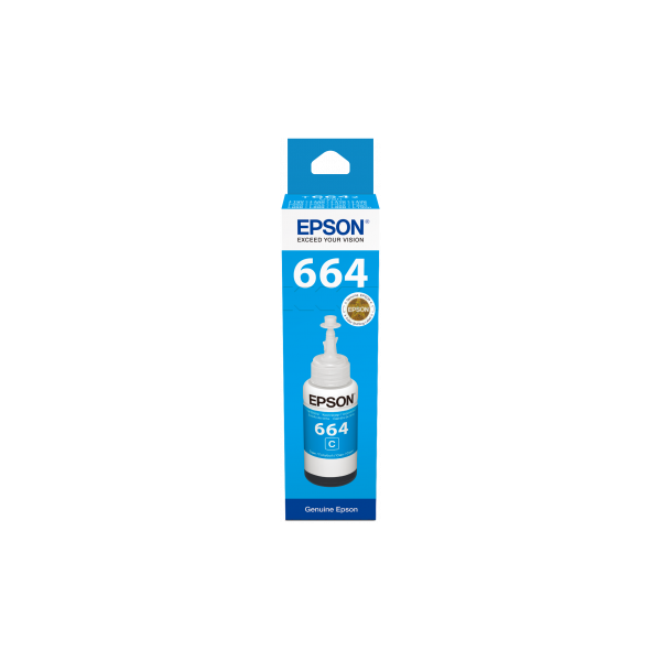 Epson tintatartály, T6642, L sorozathoz, cián
