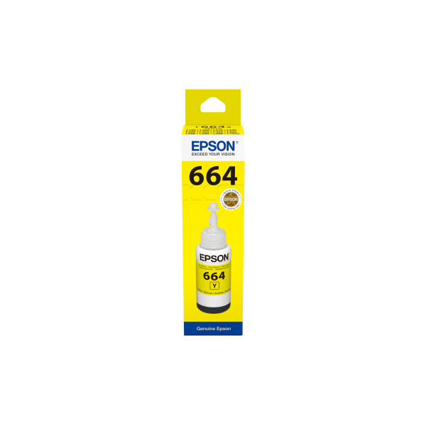 Epson tintatartály, T6644, L sorozathoz, sárga