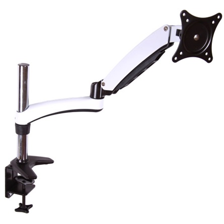Harmantrade LRA15 rugós karos 13"-27" monitor tartó asztalra fekete-fehér
