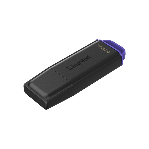 Kingston 512GB DataTraveler Exodia G2 USB-A 3.2 Gen1 pendrive fekete-lila