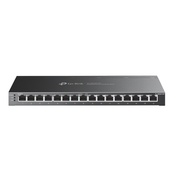 TP-LINK SG2016P Omada 16-Port Gigabit Smart Switch with 8-Port PoE+