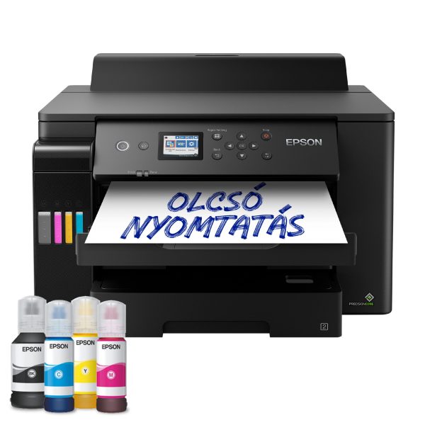 Epson EcoTank L11160 színes tintasugaras nyomtató, A3+, duplex, LAN, WiFi
