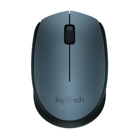 Logitech M170 vezeték nélküli egér fekete-szürke /910-004642/