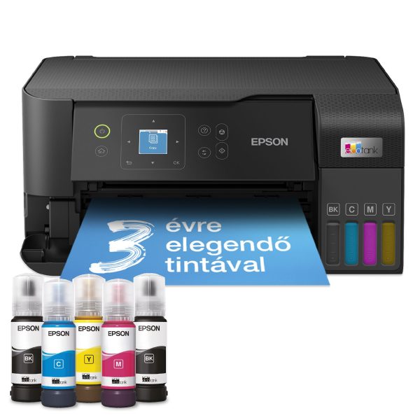 Epson EcoTank L3560 multifunkciós tintasugaras nyomtató, A4, WiFi