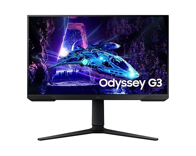 SAMSUNG Gaming 180Hz VA monitor 24" G30D, 1920x1080, 16:9, 250cd/m2, 1ms, HDMI/DisplayPort, Pivot