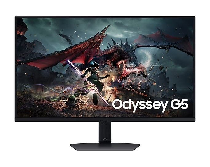SAMSUNG Gaming 180Hz IPS monitor 32" G50D, 2560x1440, 16:9, 350cd/m2, 1ms, HDMI/DisplayPort, Pivot
