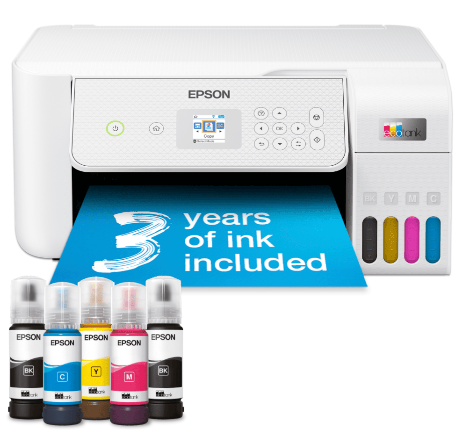 Epson EcoTank L3286 multifunkciós tintasugaras nyomtató, A4, WiFi, fehér