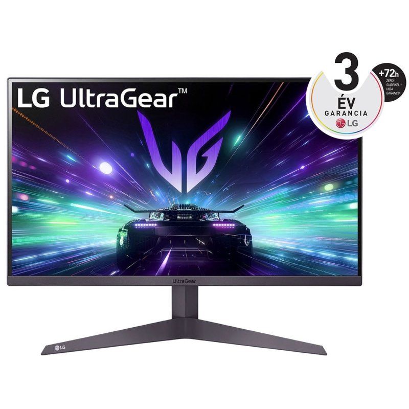 LG Gaming 180Hz monitor 27" 27GS50F, 1920x1080, 16:9, 250cd/m2, 1ms, HDMIx2/DisplayPort, HDR10