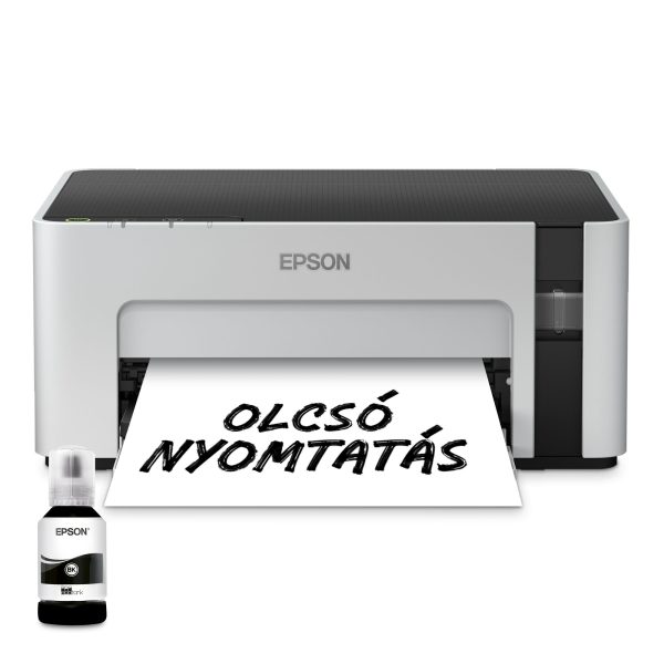 Epson EcoTank M1100 mono A4 tintasugaras nyomtató, USB