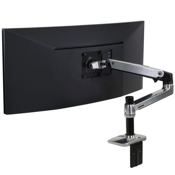 LX DESK MOUNT LCD ARM POLISHED UP TO 34 IN MONITORS 113 KG 10Y