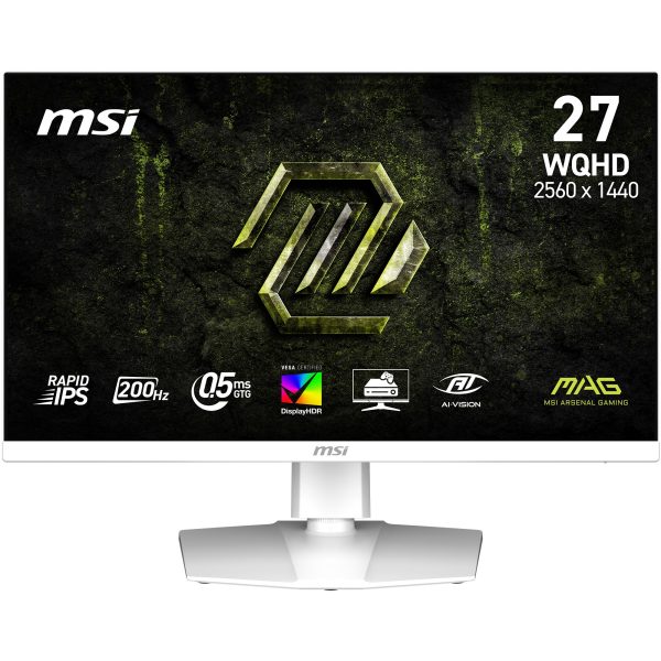 MSI MAG 274QRFW E20 27" IPS LED gaming monitor fehér 200Hz