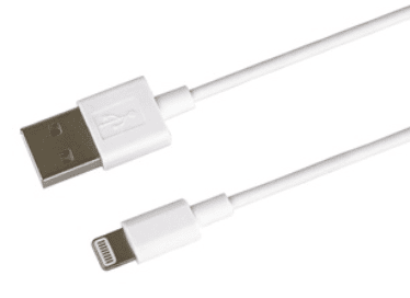 PREMIUMCORD Kábel USB 2.0, USB-A - Lightning, M/M, APPLE 8 pin, 3m, fehér