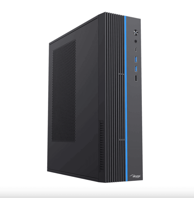 Akyga AK-302-01BL táp nélküli SFF számítógépház fekete