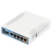 MikroTik hAP ac  with 720MHz CPU, 128MB RAM, 5x Gigabit LAN, built-in 2.4Ghz 802